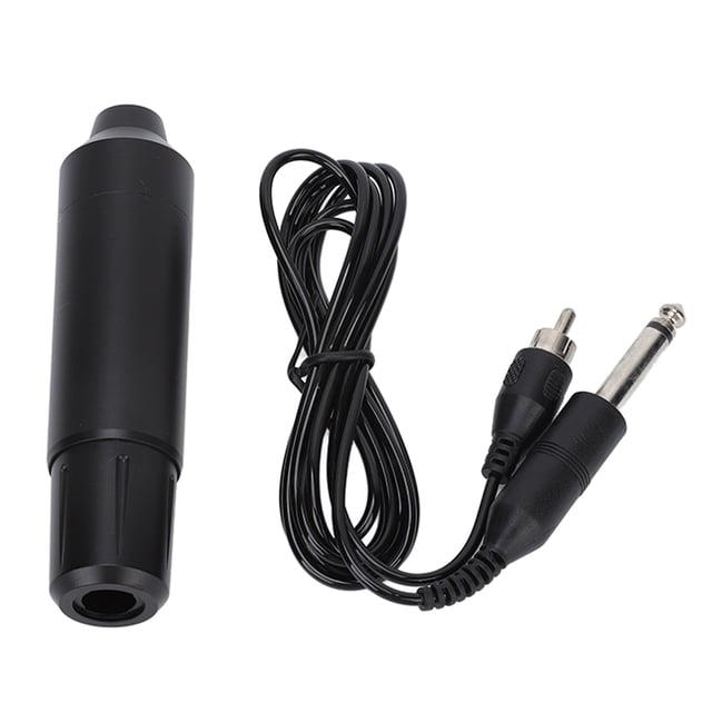 Pluma para tatuaje rotativa, salón profesional, aleación, delineador ergonómico, sombreador, Motor RCA, máquina de tatuaje, color negro