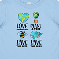 thumbnail image 4 of Inktastic Earth Day Plant a Tree Save the Bees Save the Seas Love Your Mother Earth Boys or Girls Baby T-Shirt, 4 of 5