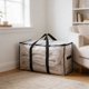 thumbnail image 3 of Bolsa de almacenamiento para ropa y edredones con ventana | Organizador doméstico de gran capacidad para ropa, mantas, sábanas y juguetes, 3 of 6