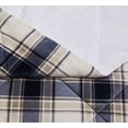 thumbnail image 2 of Truly Soft Cuddle Warmth Plaid Comforter Sets Blue and Cream Plaid Polyester 3-Piece King Comforter Set, plaid themed, for Men and Women, OEKO-TEX Certified Confidence, 2 of 9