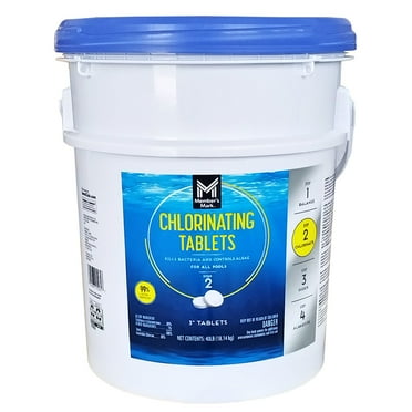 Member's Mark 99% Pure Chlorine Tablets, 40 lbs