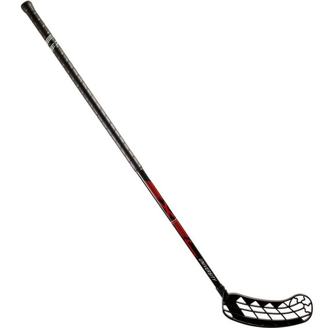 EXEL Bâton de Floorball University Series - Tige Ronde en Fibre de Verre (Noir)
