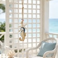 thumbnail image 5 of Fmbmuo Home Decor Sea Themed Handmade Wooden Wall Hanging Decorative Pendants for Beach House Bathroom Wall Decor,Multicolor, 5 of 5