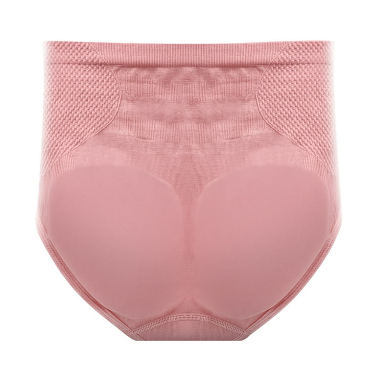 HUPOM Organic Cotton Underwear Womens Panties For Girls High Waist