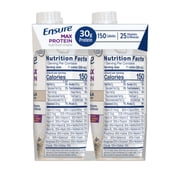 (6 pack) Ensure Max Protein Shake, 30g Protein, French Vanilla, 11 fl oz, 4 Pack