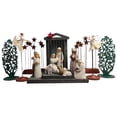 thumbnail image 2 of ⚡ Big Sale ! Willo W Tree Figures With The Three Wisemen Plus 17 Piece Set, 2 of 5