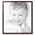 thumbnail image 2 of ArtToFrames 30" x 33" Walnut Picture Frame, 30x33 inch Brown Wood Poster Frame (WOM-4106), 2 of 8