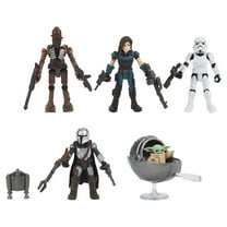 Star Wars: Mission Fleet Defend Kids Toy Action Figure Set for Boys and Girls, 6 Pieces