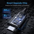 thumbnail image 3 of Cable USB etguuds 30 cm USB-A a USB-C Paquete de 2 Carga Rápida, 3 of 8
