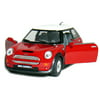 "5"" Die-cast Mini Cooper S 1/28 Scale (Red). By 5 Diecast Vehicles"