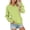 Green, variant on Vmvidoty Fall Sweatshirts for Women Lightweight Pullover V Neck Long Sleeve Shirts with Pockets Hoodless Hoodies Fleece Pullover Casual Loose Fit Tops Green S