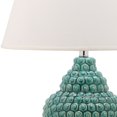 thumbnail image 7 of SAFAVIEH Serenity 31 in. H Buddha Head Table Lamp, Blue, Set of 2, 7 of 7