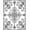Black, Pattern 3, variant on ODIKA 4'x6' Machine Washable Non-Slip Area Rug, Elegant Damask Victorian Ornate Decorative High Traffic Rug, Black, 572266