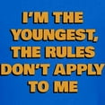 thumbnail image 3 of CafePress - I'm The Youngest Kids Dark T Shirt - Dark T-Shirt Kids XS-XL, 3 of 4