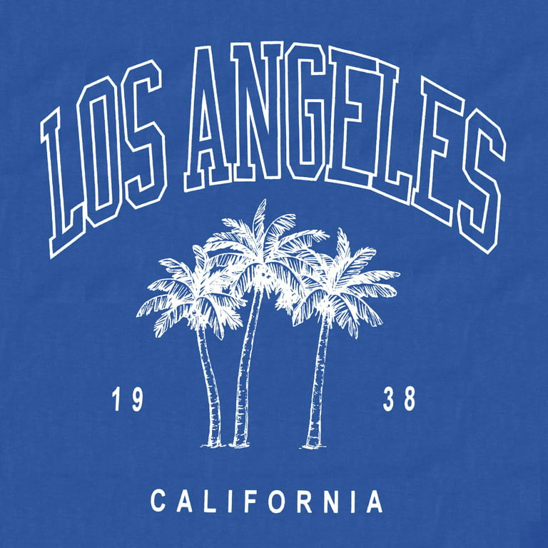 TAKEYAL Los Angeles Tshirts Shirts for Women California Letter