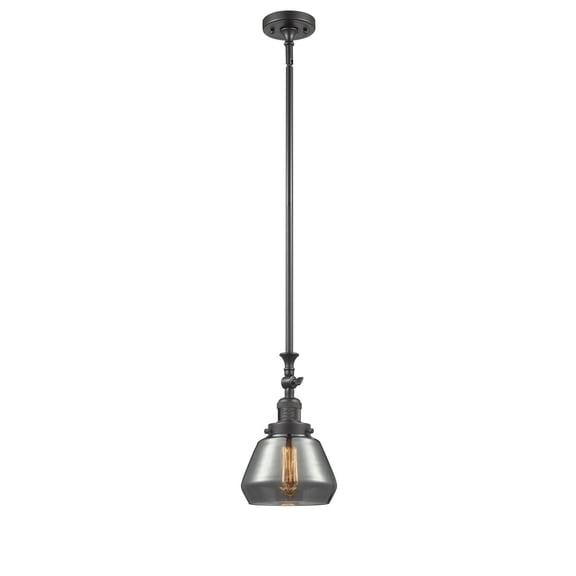 Innovations 1-LT LED Fulton 7" Mini Pendant - Oil Rubbed Bronze - 206-OB-G173-LED