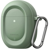 Case Cover for Pixel Buds A Series 2021 / Pixel Buds 2 2020, Rugged Shield Protective Skin [Front LED Visible], Sage Green