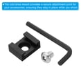 thumbnail image 4 of Unique Bargains Cold Shoe Mount Adapter with 1/4' Thread Cold Shoe Bracket for DSLR Camera, Black 2 Pack, 4 of 5