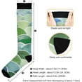 thumbnail image 3 of Coolnut Mermaid Compression Socks, 1 Pack Women Men Long Stocking (20-30mmHg) Travel Knee High Stockings for Athletic Sports,Running,Cycling,Nursing, 3 of 6