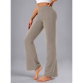 thumbnail image 2 of Rosvigor Womens Flare Yoga Pants High Waisted Bootcut Leggings No Front Seam Buttery Soft Leggings for Workout Gym Casual, 2 of 8