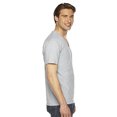 thumbnail image 3 of Fine Jersey V-Neck Tee, M, Heather Grey, 3 of 3