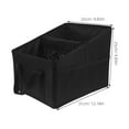thumbnail image 2 of EXHUMKY Organizador Para Maletero De Suv Con Asas Tela Oxford Plegable Para Almacenamiento En Auto Negro, 2 of 6