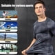 thumbnail image 2 of Camiseta deportiva para hombre con diseño 3D, cuello redondo y mangas cortas, ideal para entrenamientos intensos y actividades físicas. Fabricada en poliéster de alta calidad, ofrece comodidad y, 2 of 6