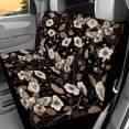 thumbnail image 2 of Psesaysky Vintage Moth Floral Car Back Seat Covers, Set of 2 Pieces Stretch Durable Seat Covers for Pet Owners and Automotive Interior Protection, 2 of 7