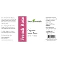 thumbnail image 2 of Organic French Rose Essential Oil - Rosa Damascena - 2oz - Imported from France - 100% Pure, Undiluted, Therapeutic Grade, Aromatherapy - Perfect for Diffusers, Hair, Skin and Nail Care, 2 of 4