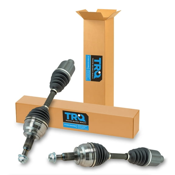 TRQ Front CV Axle Shaft Joint LH RH Kit Pair Set of 2 for Dodge Ram 1500 4WD New CSA82526