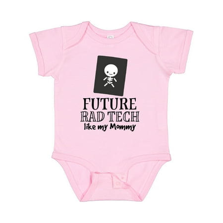 

Inktastic Future Rad Tech Radiology Technician Like Mommy Gift Baby Boy or Baby Girl Bodysuit