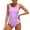 Light Purple, variant on LRen Girl Summer Bathing Suits Set Toddler Girl Bathing Suit Kids Rash Guard Swimsuit Quick Dry Bathing Suit for Big Kids Floral Cute Floral Swim Suits