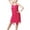 Rose Chaud, variante sur Alvivi Robe Vintage des Années 1920 pour Femme à Franges, Bretelles Spaghetti, Style Flapper à Pampilles, Robe de Cocktail pour Fête, Or S