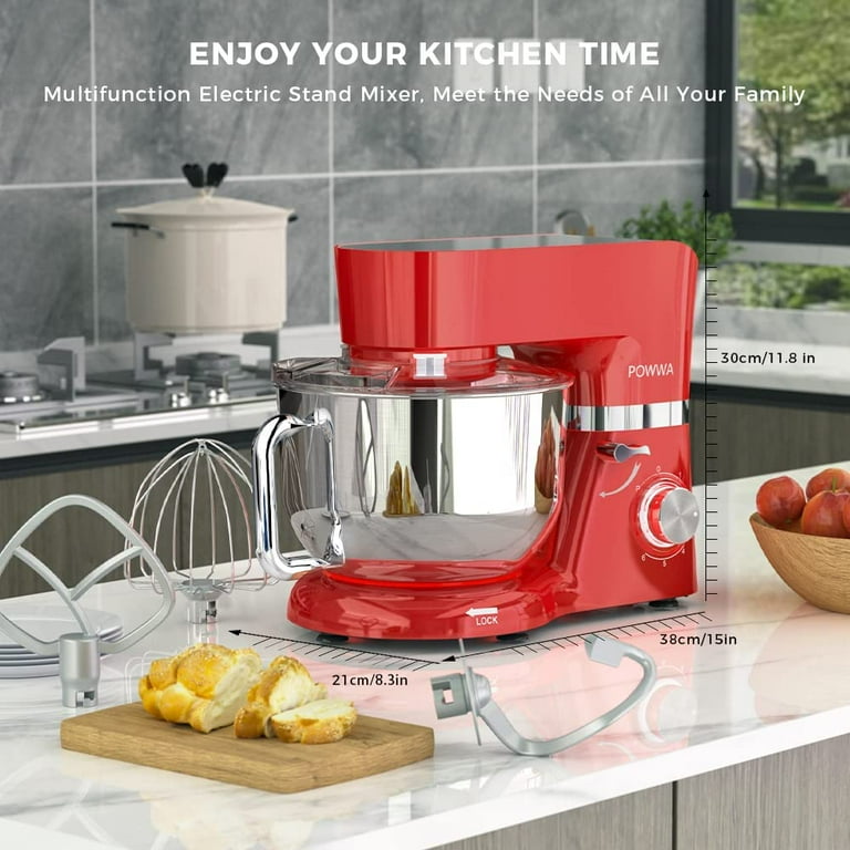 1pc Multi-specification 6l Stand Mixer And Dough Mixer, Electric Household  Appliance