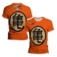 thumbnail image 4 of Camisetas de Goku de Dragon Ball para hombre, Tops de manga corta con estampado, Moda para todos los días, camiseta de gran tamaño, ropa de verano, 4 of 4