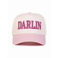 thumbnail image 4 of Darlin Truck Driver Hat, Casual Outdoor Sports Hat for Men & Women, Adjustable Sun Protection Cap for Daily Wear, Fashion Accessories for Truck Driver, Stylish Casual Outfit Accessory, 4 of 5