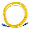 thumbnail image 1 of Cordon de Fibre Mode Unique Connecteur Optique FC à SC Câble Fibre Réseau (3m), 1 of 4