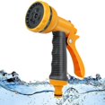 thumbnail image 1 of Pistola rociadora de tubo de manguera de jardín, boquilla de manguera de 10 patrones ajustables, pistola rociadora de manguera de agua antideslizante de alta presión oso de fresa Hogar, 1 of 5