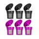 thumbnail image 2 of Filtro De Café Reutilizable K Cup Filtros De Cápsulas De Café K Cup Individuales Recargables Para 2.0 1.0 Bpa Free-6 Packs Brewer Recargable Cápsulas De Café De Una Sola Taza Pequeña matsuzay HA024428-01, 2 of 6