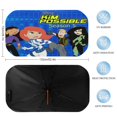 thumbnail image 2 of Kim Possible Sombrilla Solar para Auto - Protector de Parabrisas Plegable | Cortina Solar Delantero | Bloqueo UV y Aislamiento de Calor 133x73cm, 2 of 6