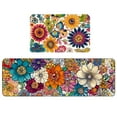 thumbnail image 3 of Kitchen Carpet and Mat Set - 2 Piece Floor for Home Winter 2PCS, 3 of 4