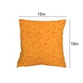 thumbnail image 2 of Fiudx Juego de Fundas de Almohada Otoñales, Diseño de Calabaza Naranja Quemado, Acogedor Material de Lino y Algodón, Cojines Decorativos Otoñales, Decoración para Sofá de Sala de Estar o Dormitorio,, 2 of 6