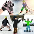 thumbnail image 4 of Thinsony Breathable And Anti-slip Winter Gloves For Motorcyclists Stay Comfortable And In Control All Winter pink 5Set, 4 of 6