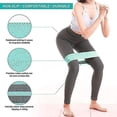 thumbnail image 2 of Bandas de resistencia antideslizantes para glúteos y piernas, bandas de tela resistente para ejercicios de fitness, sentadillas, entrenamiento de glúteos y muslos, S, 2 of 5