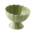 thumbnail image 4 of Tazón de postres restaurantes de suministros portátiles de fiesta de fiesta en el hogar tazón de pastel de cerámica para bebidas de budín de jugo verde, 4 of 8