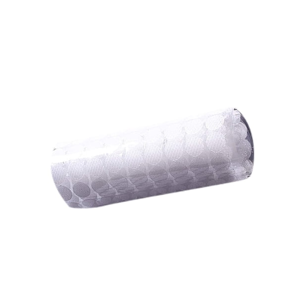 Wosthever 100 pares de cinta de sujeción autoadhesiva de puntos 10/15/20/25mm disco adhesivo fuerte pegamento mágico pegatina redonda monedas Almacenamiento y organización del hogar Wosthever HA6259-00B