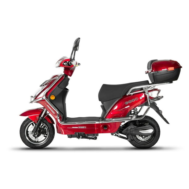 Emmo X Ebike Electric Moped Scooter 48V50Ah Lithium 100km Long Range Red