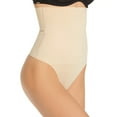 thumbnail image 2 of Maidenform High-Waist Thong Shapewear Nude 1/Transparent M Women's, 2 of 4