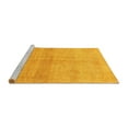 thumbnail image 2 of Ahgly Company Machine Washable Indoor Rectangle Abstract Yellow Modern Area Rugs, 7' x 9', 2 of 4