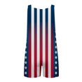 thumbnail image 5 of Girls' Casual Comfortable And Breathable Independence Day Print Jumpsuit, 5 of 5